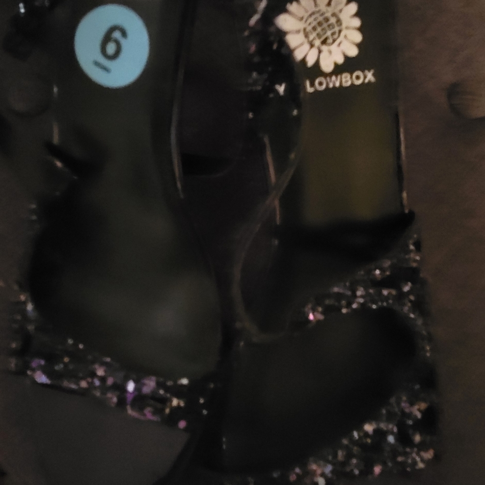 Sparkly heels